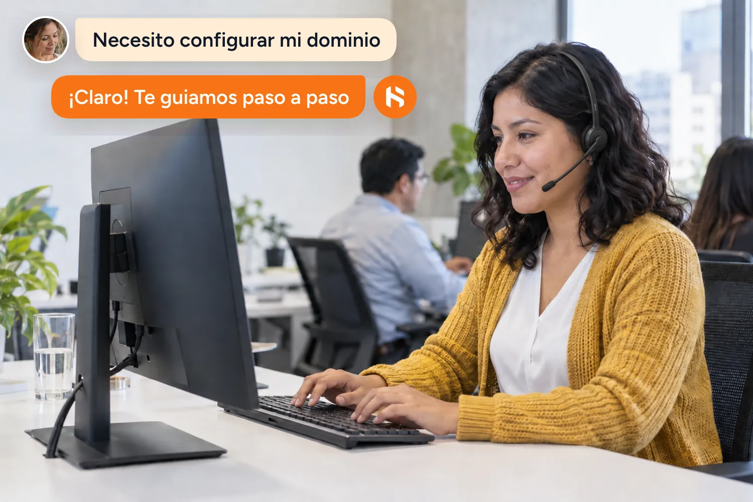 Atención al cliente de Hosting Perú por chat