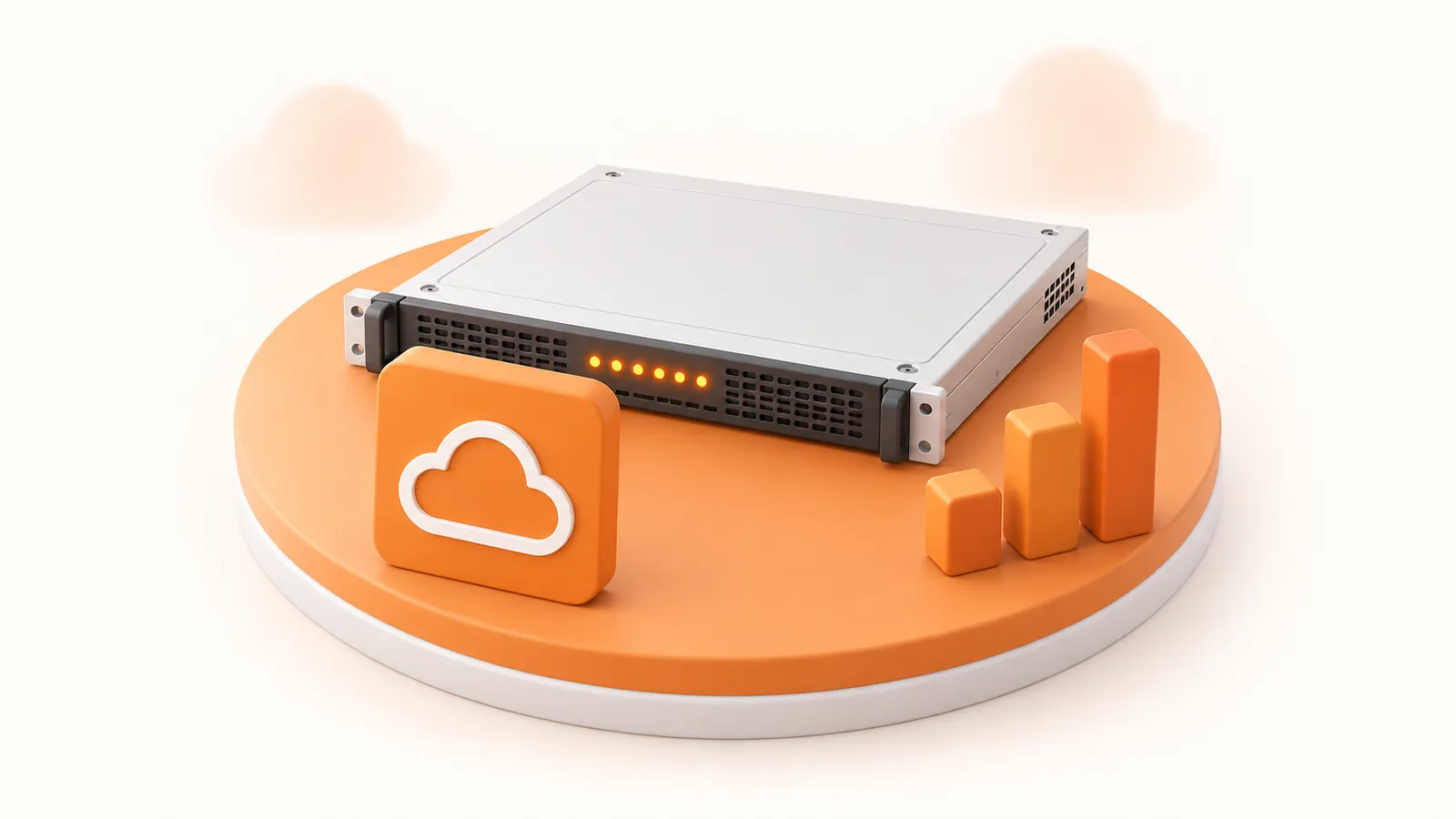 Servidor Cloud Linux con recursos que crecen en la nube