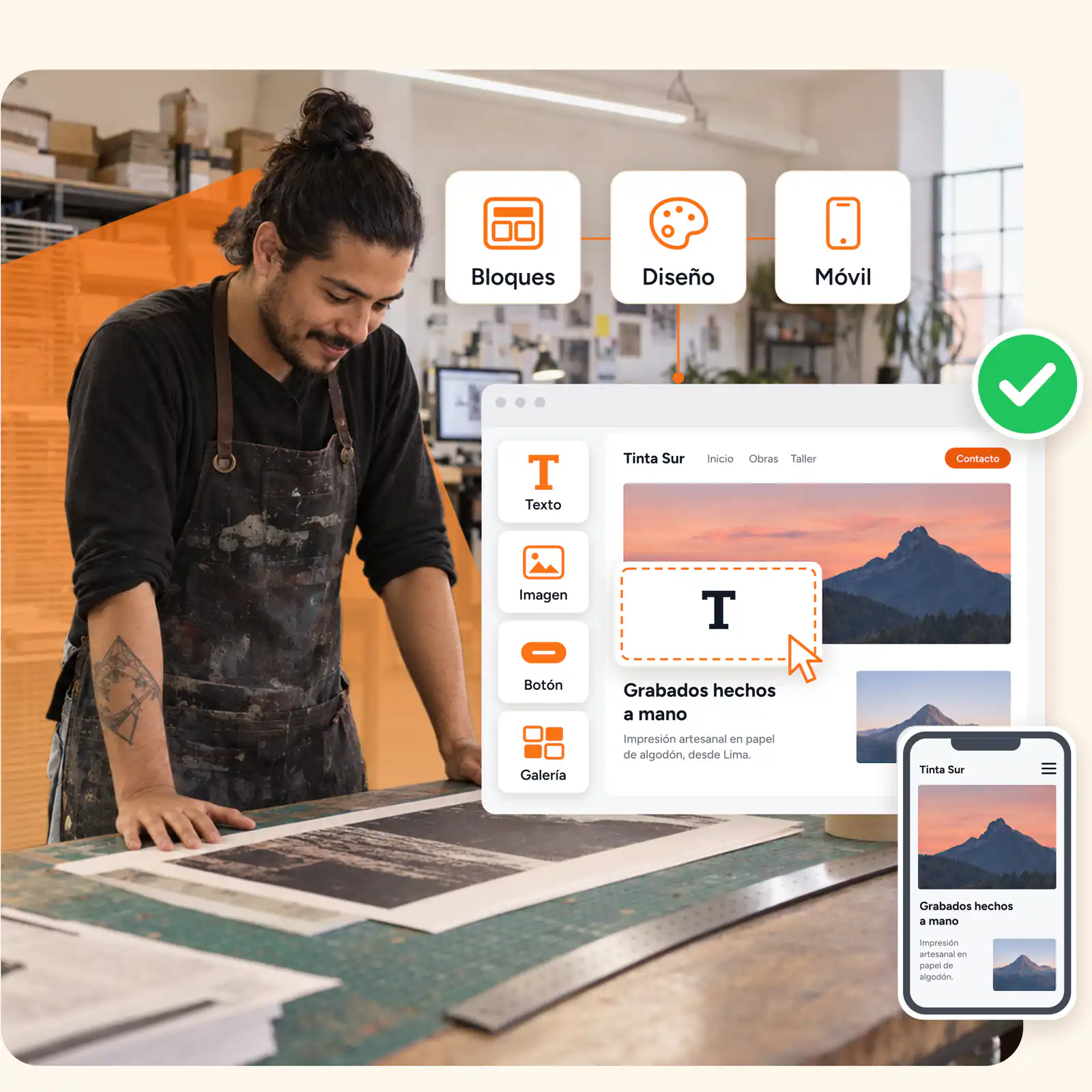 Disfruta de nuestros planes Web Hosting + Sitejet Builder, el creador de páginas web para emprendedores y pequeños negocios. Ahora, crear paginas web gratis será más fácil y rápido con la herramienta Sitejet Builder.