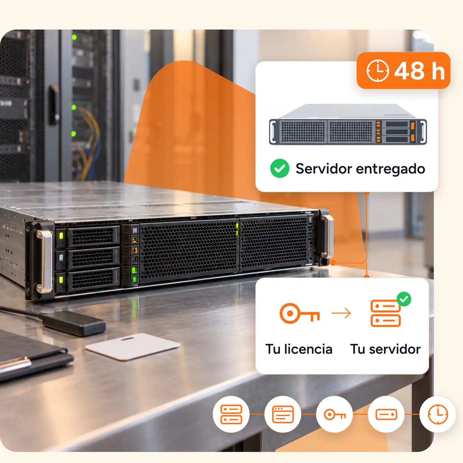 Servidor dedicado Windows de uso exclusivo para proyectos empresariales