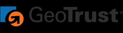 Logo de GeoTrust, autoridad de certificación SSL