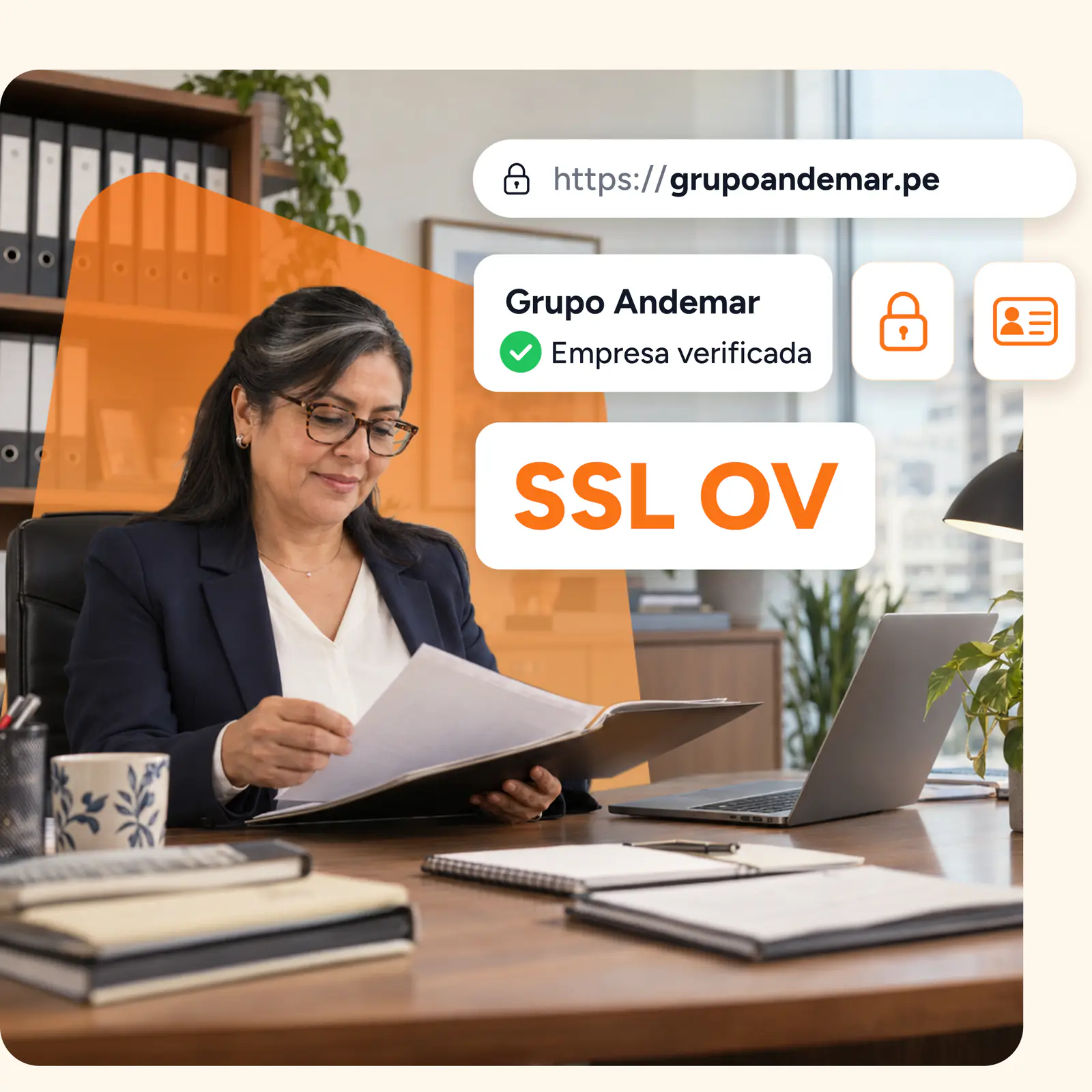Certificado SSL OV de Validación de Organización para verificar la autenticidad de tu empresa