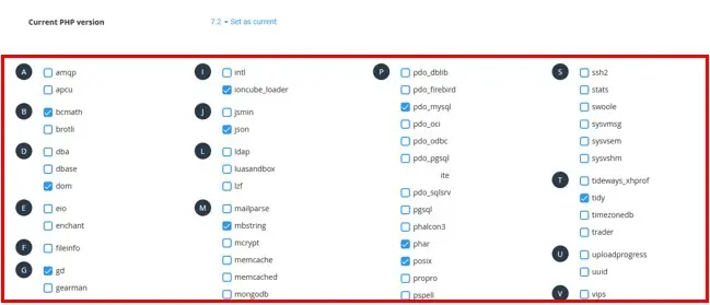 Complementos PHP