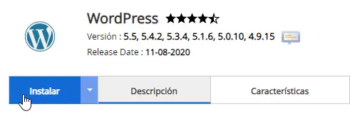 Instalar Wordpress