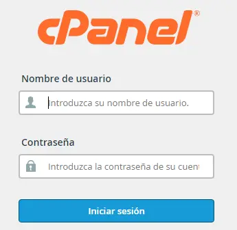 Ingresar cPanel