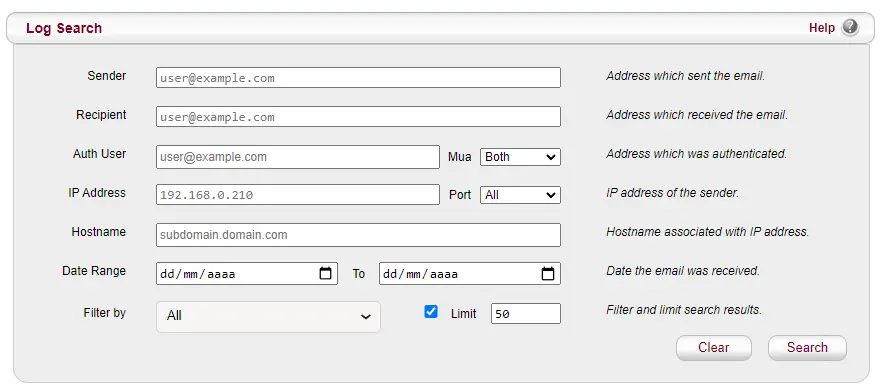 Log Search
