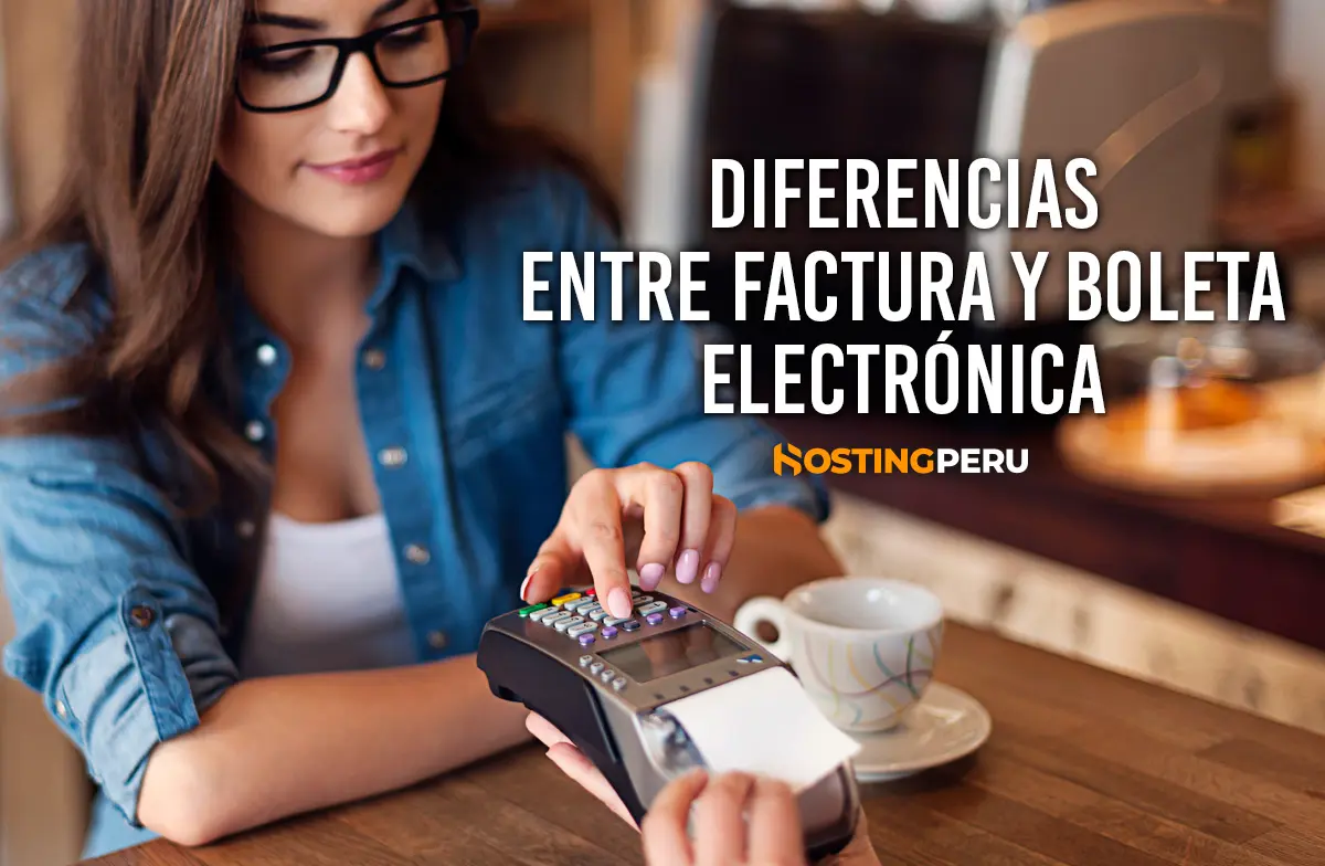 Conoce las diferencias entre la factura y la boleta electrónica en Perú, y aprende cuándo es adecuado usar cada una.