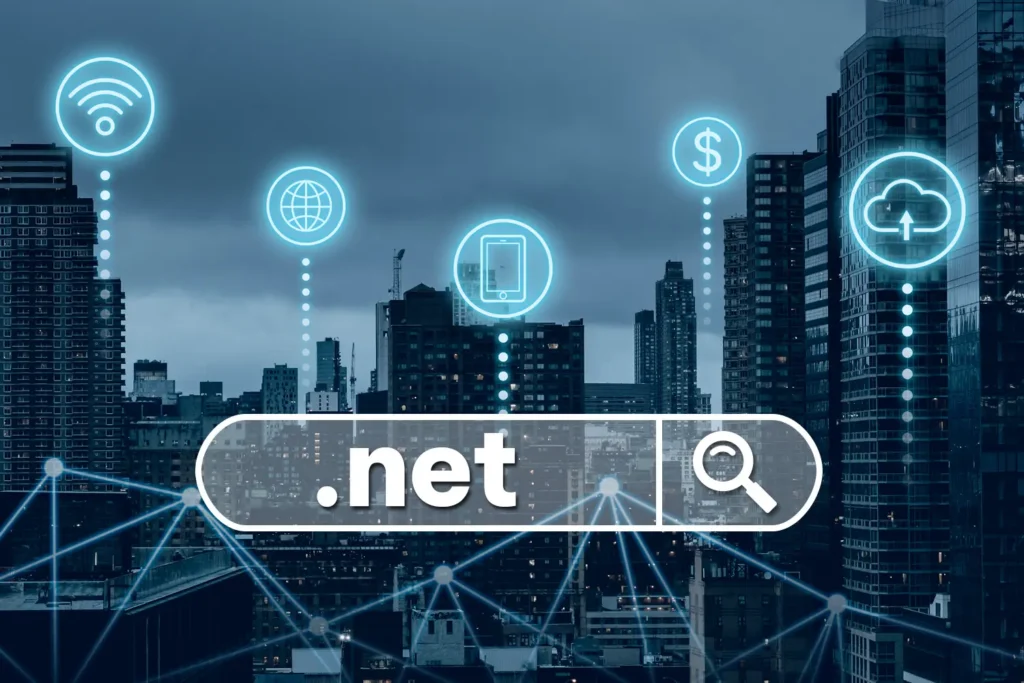 El dominio .net es una derivación de la palabra ‘network’, su uso se relaciona a portales y sitios web relacionados con redes y tecnología en internet. También puede ser usado por cualquier proyecto web que busca una identidad profesional en internet.